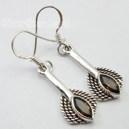 smoky-quartz-earrings